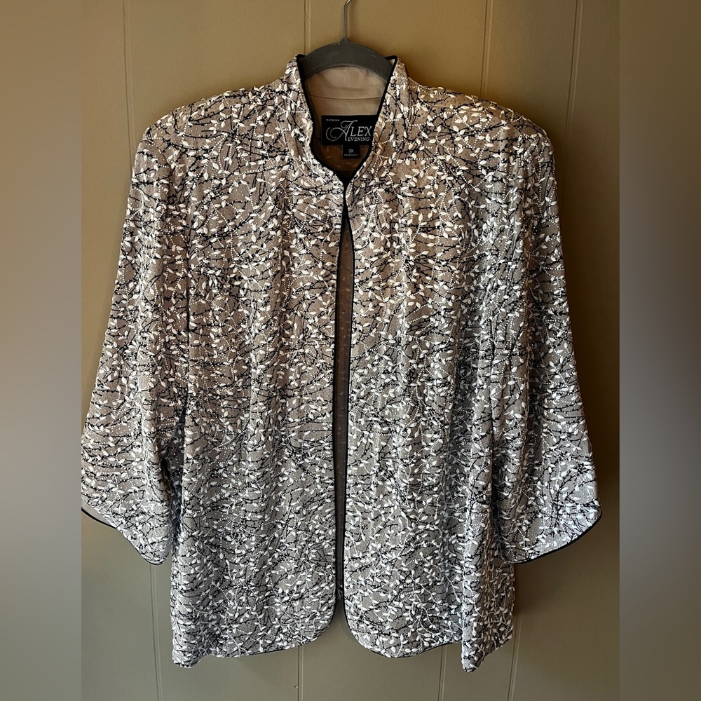 Alex Evenings formal twin set